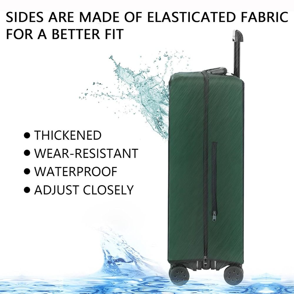 Luggage Protective Cover Transparent - Neue PVC Transparente Kofferhülle Wasserdicht Keine