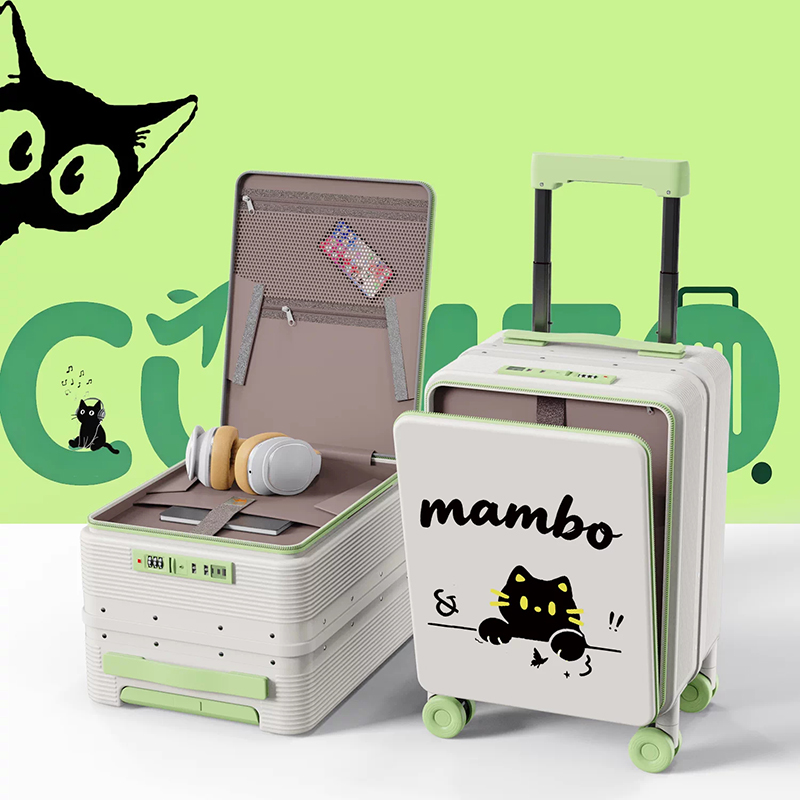 Aluminum Frame Carry On Luggage - Handgepäck Mini 16 Zoll Koffer mit