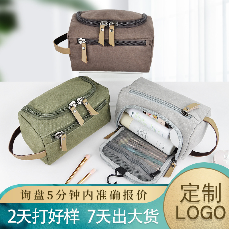 Herren-Kosmetiktasche aus Canv – Cosmetic Bags Bewertung und Preis