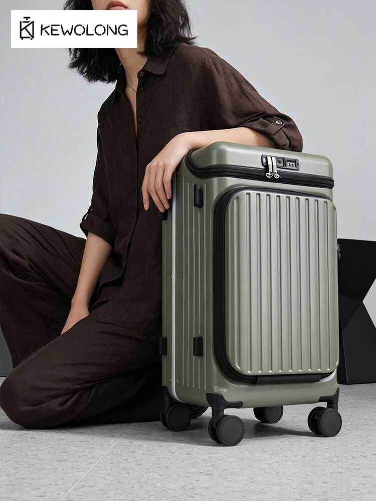 20 Zoll Frontöffnungs-Handgepä – Spinner Wheel Rolling Suitcase 20 Inch Bewertung und Preis