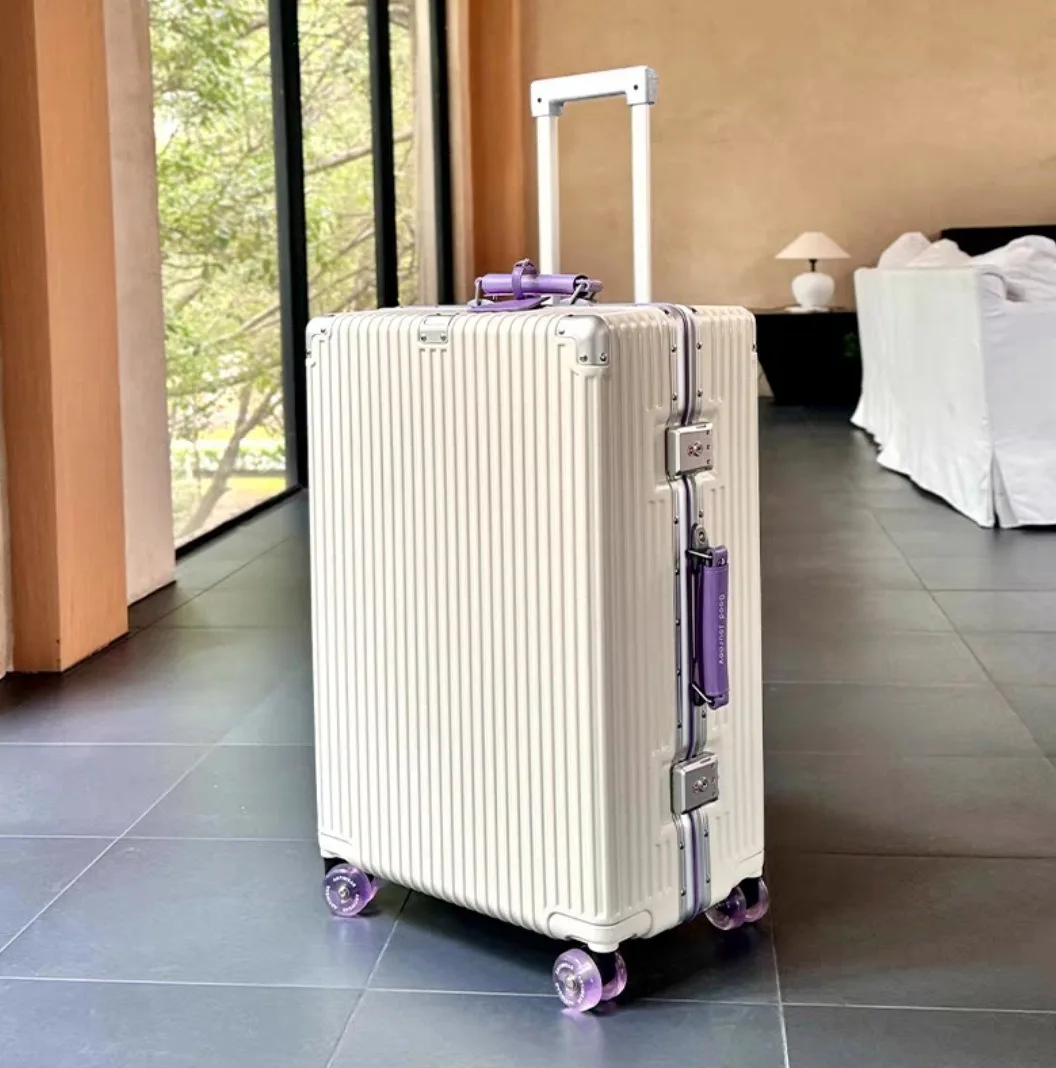 Aluminiumrahmen mit farbenfroh – Aluminum Frame Carry On Luggage Bewertung und Preis