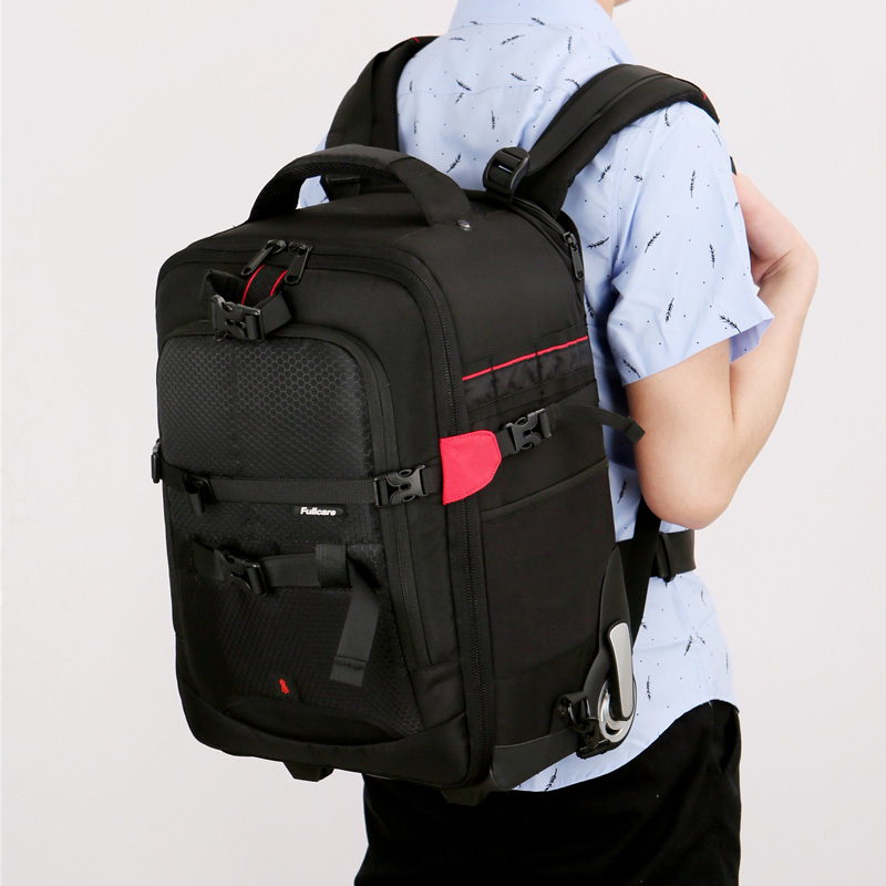 Vnelstyle Professioneller DSLR – Foldable Rolling Luggage Bag Bewertung und Preis