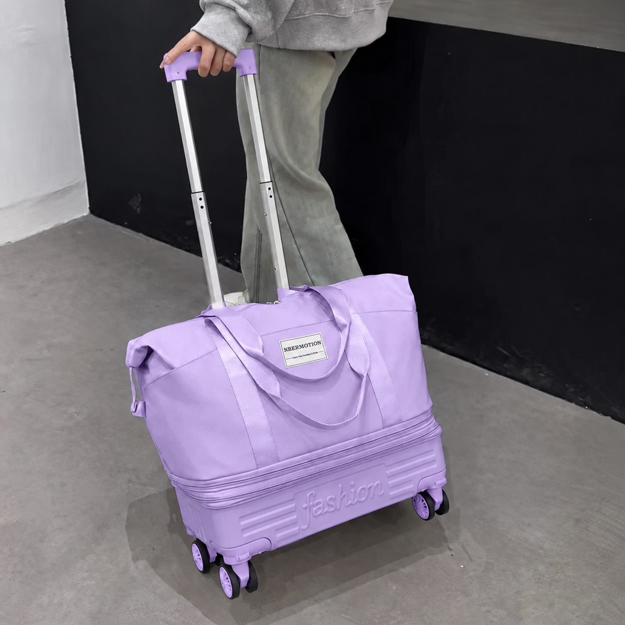 Erweiterbare Reisetasche mit R – Foldable Rolling Luggage Bag Bewertung und Preis