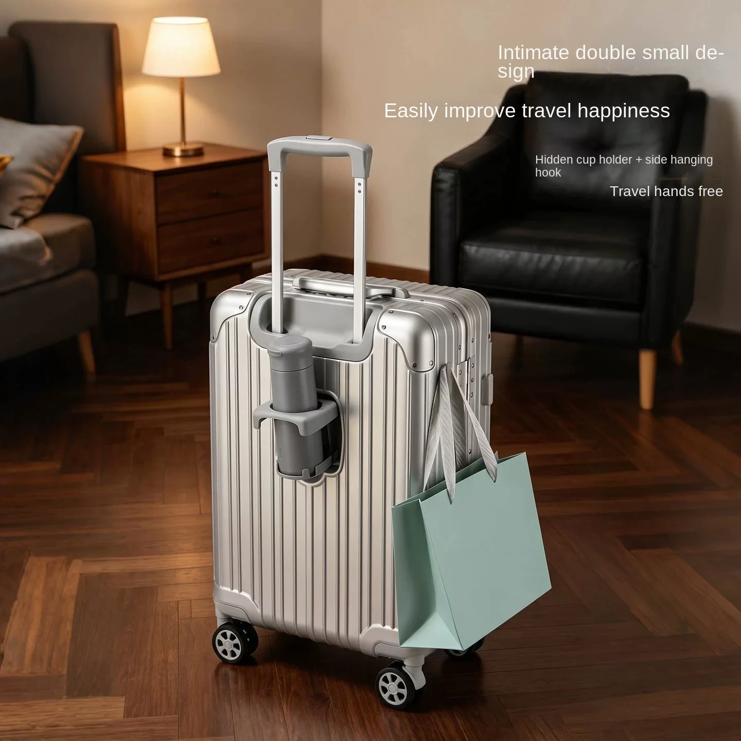 20/24/28 Zoll Reisekoffer mit  – Spinner Wheel Rolling Suitcase 20 Inch Bewertung und Preis