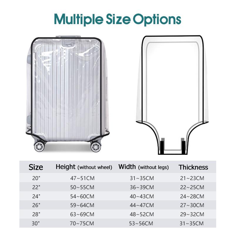 Wasserdichter, transparenter G – Luggage Protective Cover Transparent Bewertung und Preis