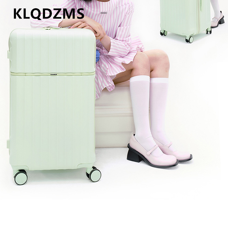 KLQDZMS Koffer auf Rollen, 20  – Spinner Wheel Rolling Suitcase 20 Inch Bewertung und Preis