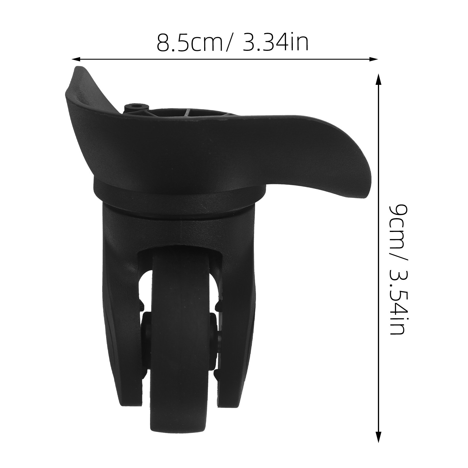 2 Stück Universal-Kofferrollen – Silent Replacement Luggage Wheels Bewertung und Preis